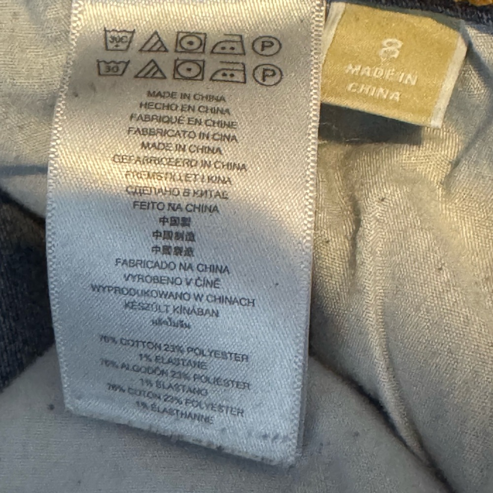 Michael Kors Dark Blue Skinny Jeans - Picture 9 of 12